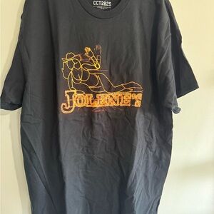 Jolene's Black Graphic Tee